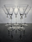 Oscar de la Renta Tuxedo Gold Goblets x5