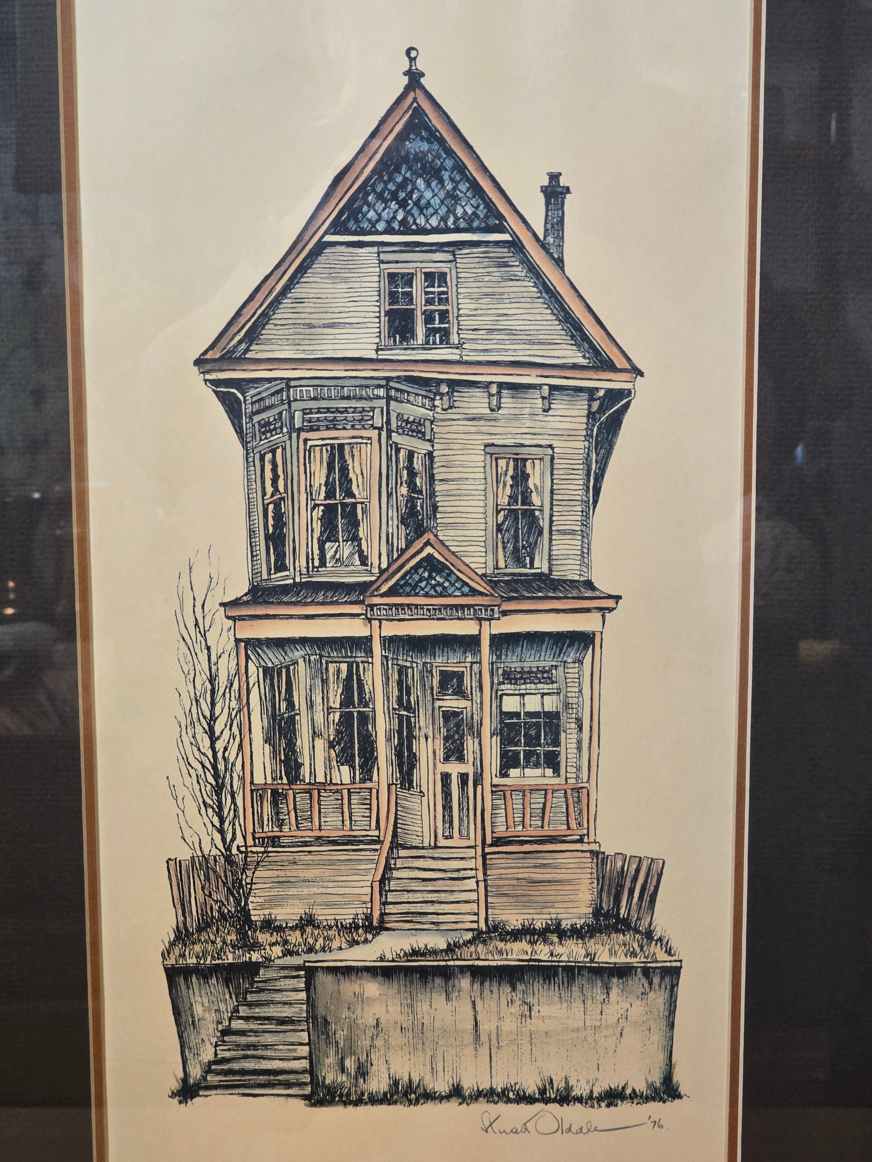 Stuart Oldale Architectural Series Signed Print