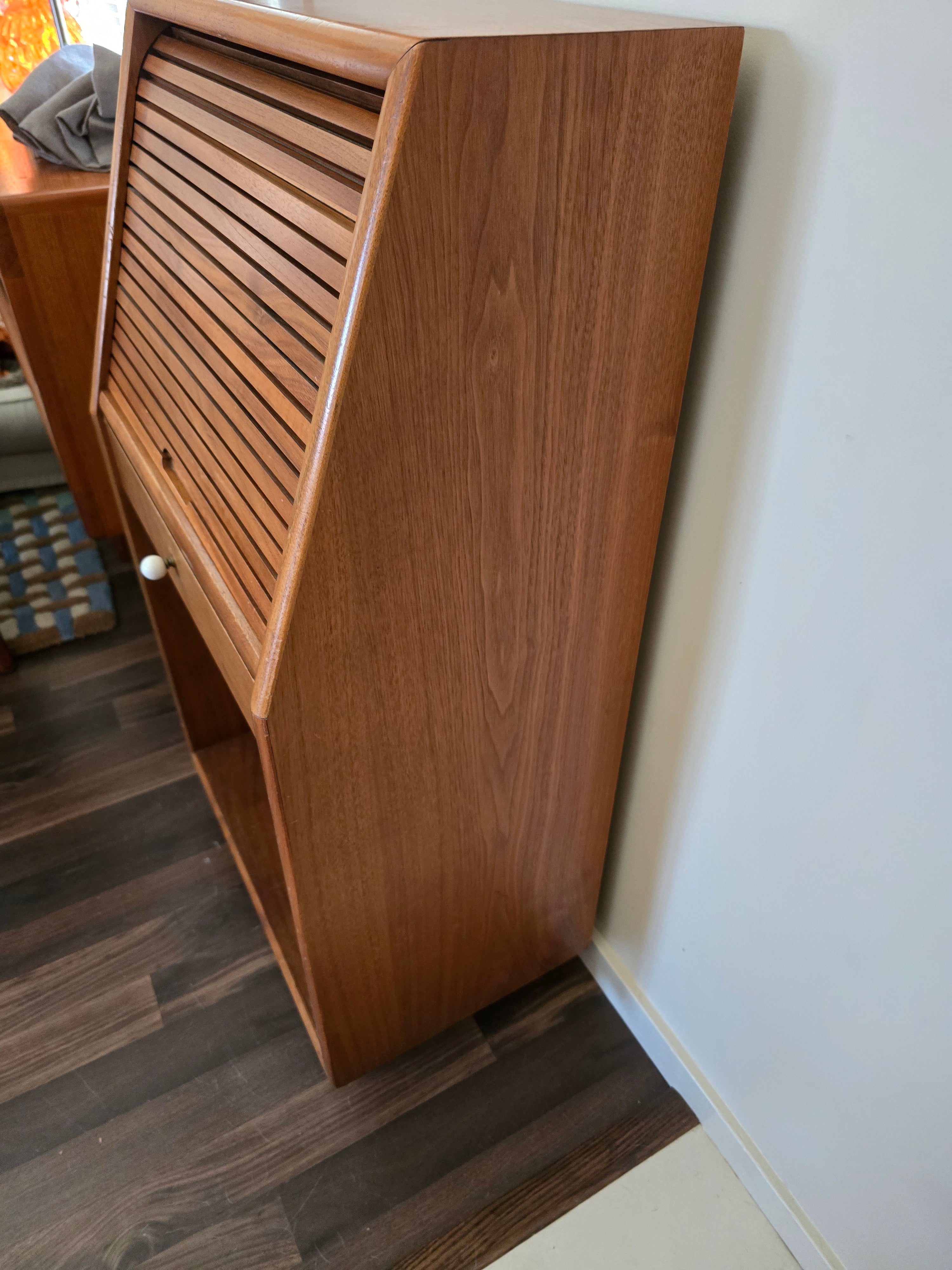 Drexel Declaration Walnut End Table