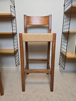 Danish Cord Bar Stools x4