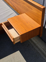 Queen Teak Platform Bed