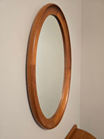 Kai Kristiansen Solid Teak Entryway Shelf & Mirror