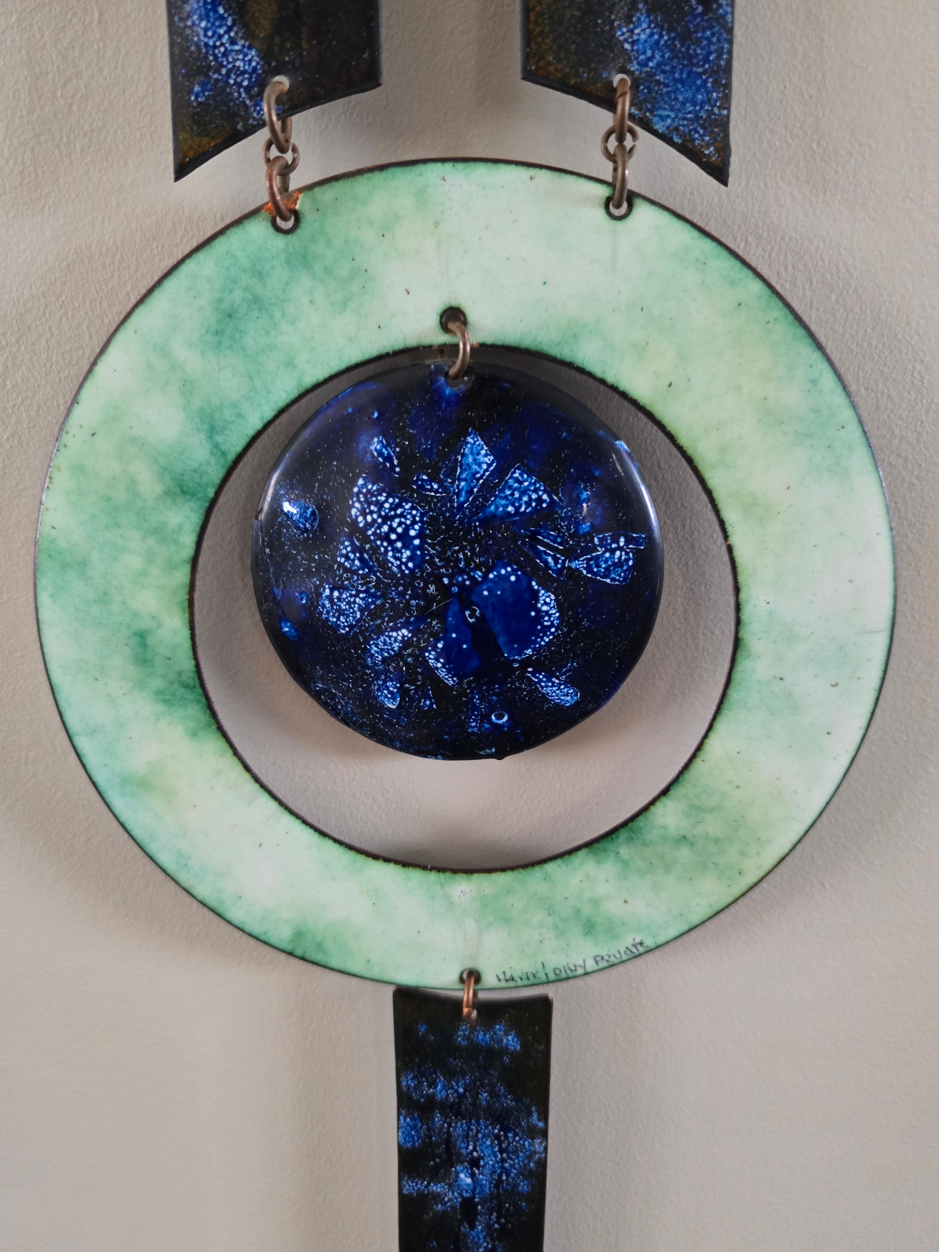 Hank & Diny Frugte Enamel Wall Hanging