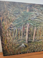 HJ Charles Dendrons Mixed Media Art