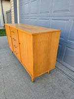 Milo Baughman for Drexel 'Today's Living' Blonde Sideboard