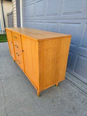 Milo Baughman for Drexel 'Today's Living' Blonde Sideboard