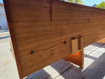 Queen Teak Platform Bed
