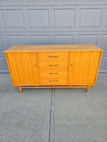 Milo Baughman for Drexel 'Today's Living' Blonde Sideboard