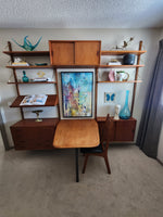 Skive Mobelfabrik Teak 2-Bay Wall Unit