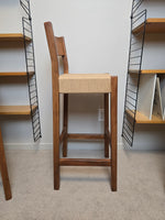 Danish Cord Bar Stools x4