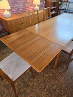 Danish Teak Draw Leaf Dining Table