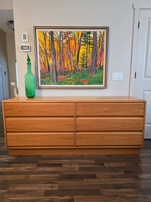 Mobican Danish Modern Teak Double Dresser