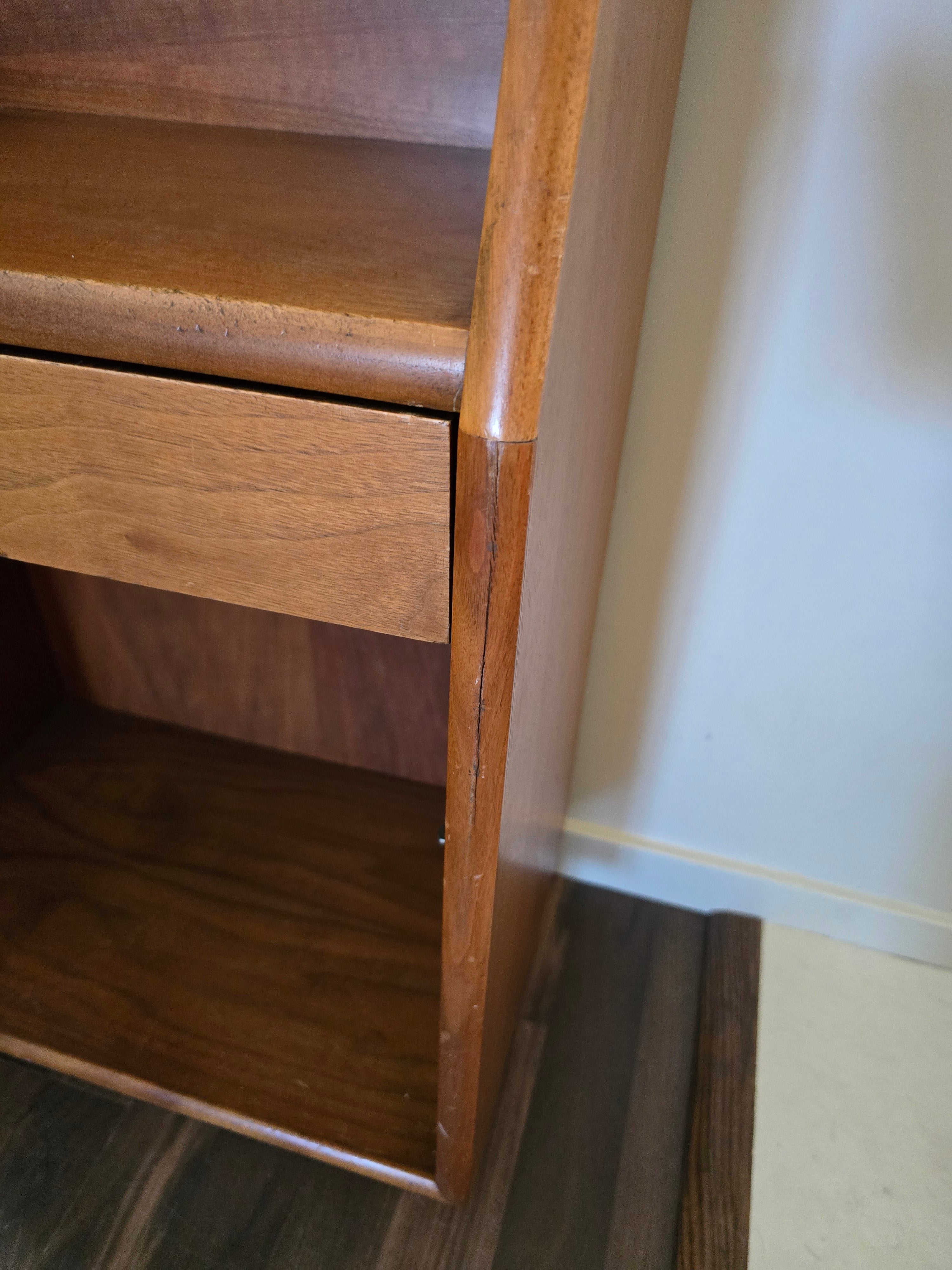 Drexel Declaration Walnut End Table