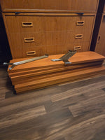Skive Mobelfabrik Teak 4 Bay Wall Unit