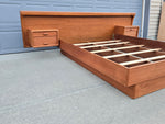 Dyrlund Teak Queen Platform Bed
