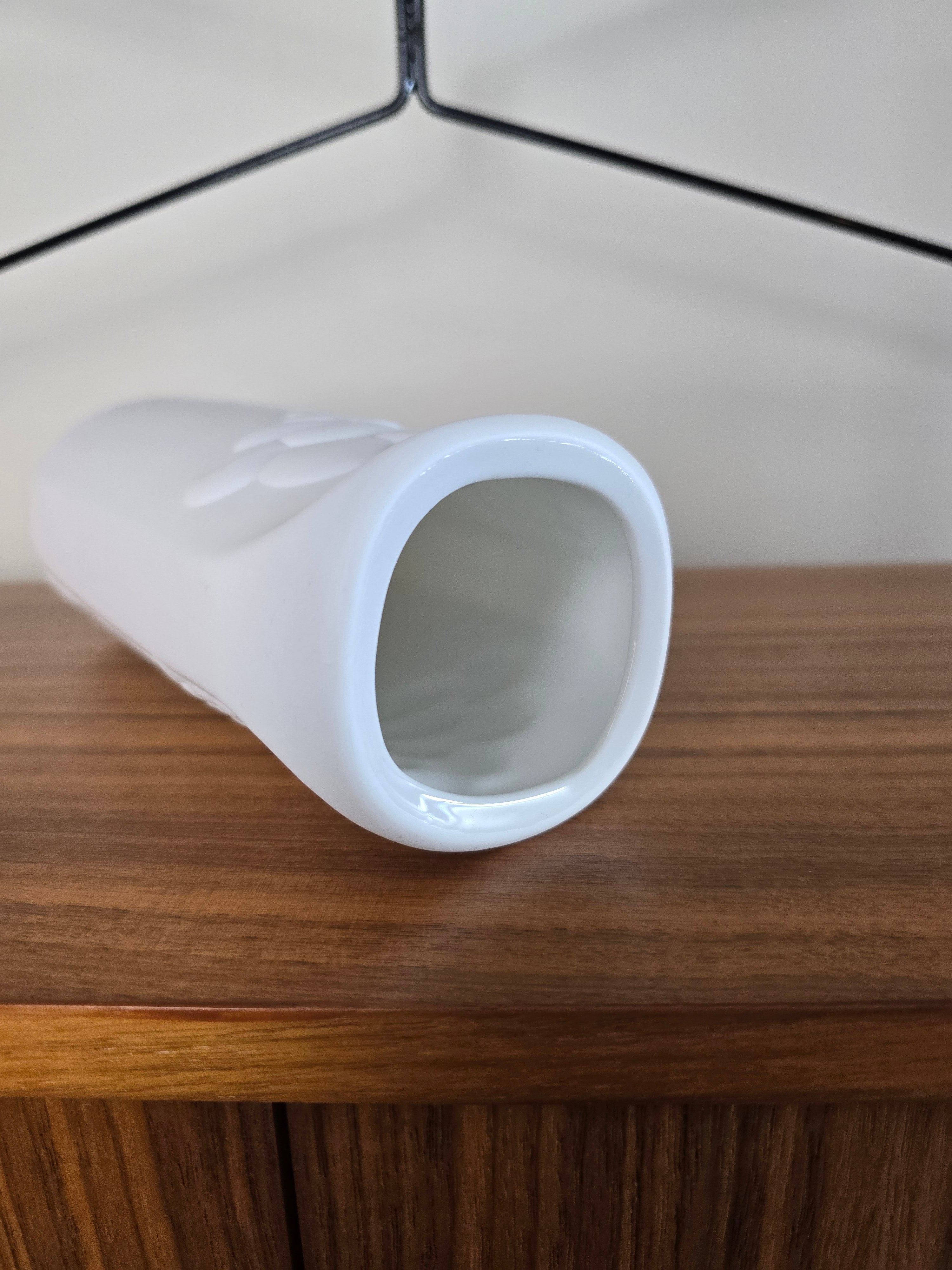 Kaiser Op Art Syrakus by Manfred Frey White Bisque Porcelain