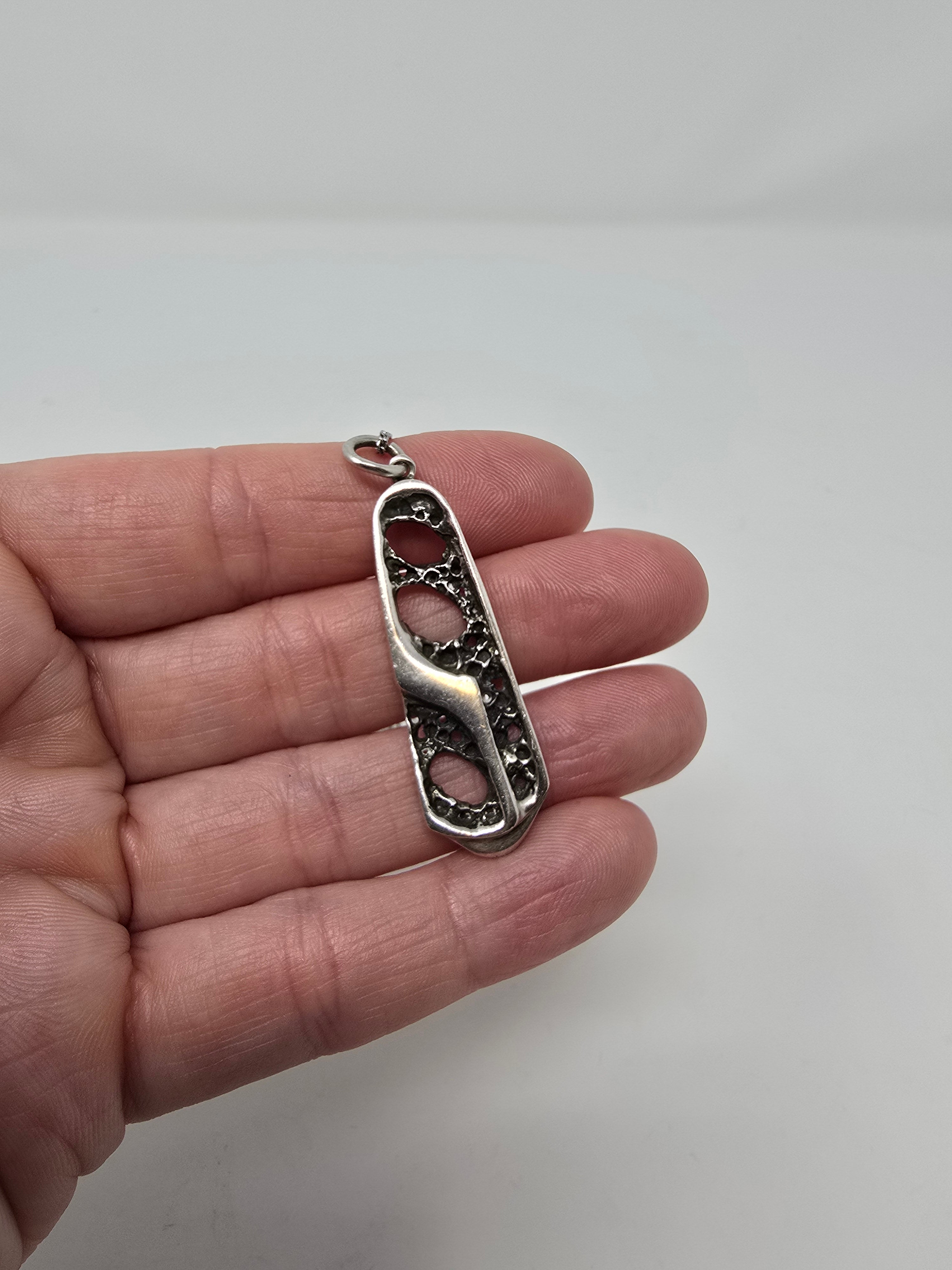Erika Hult de Corral Silver Pendant