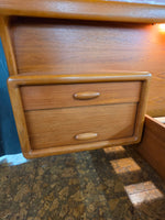 Dyrlund Teak Queen Platform Bed