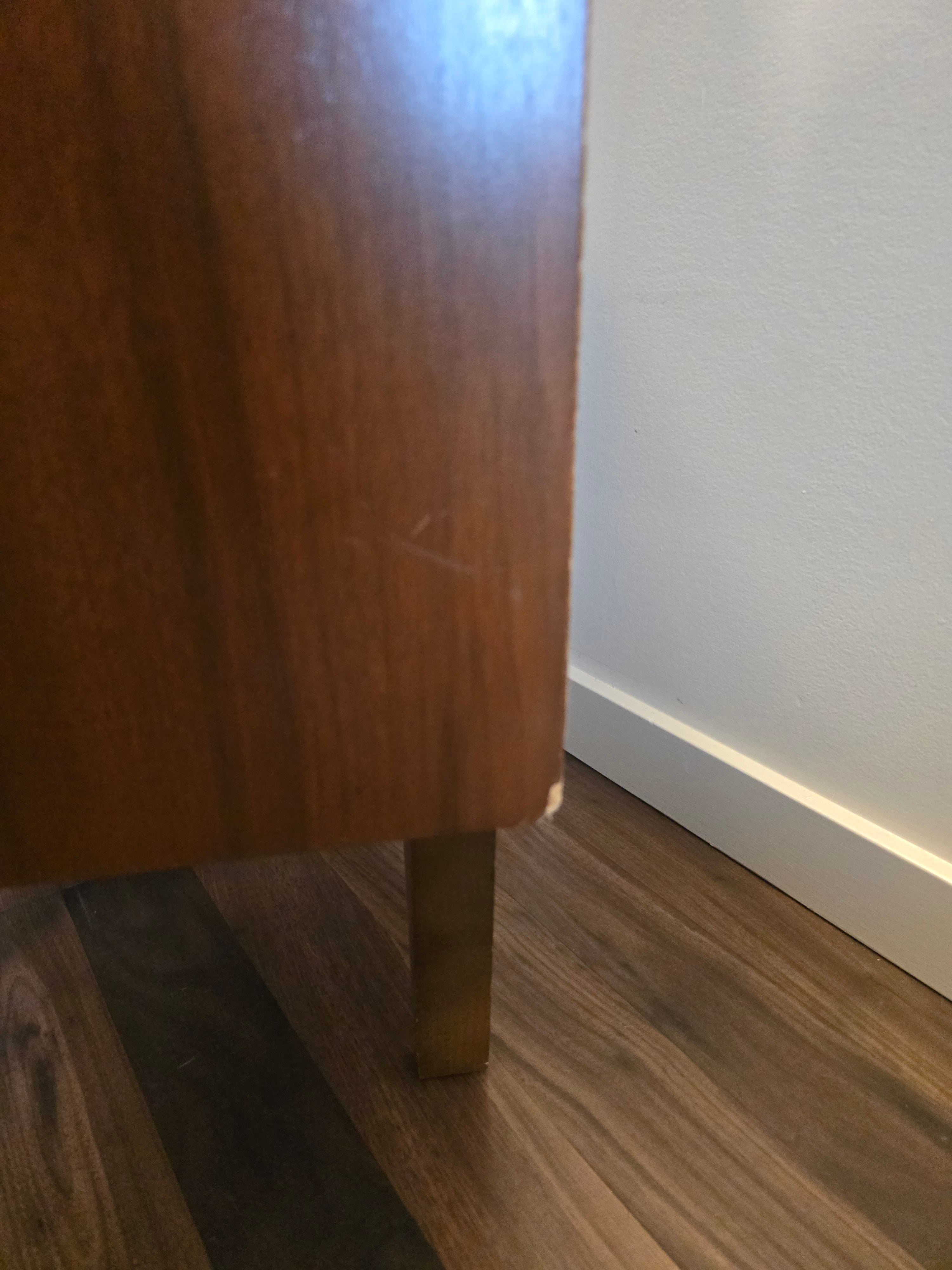 Pair of Walnut Nightstands by Viscol