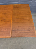 Danish Teak Draw Leaf Table