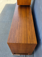 Teak 9 Drawer Dresser & Nightstand