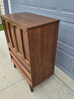 Upright Cedar Chest with Drawers
