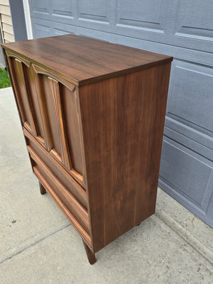 Upright Cedar Chest with Drawers