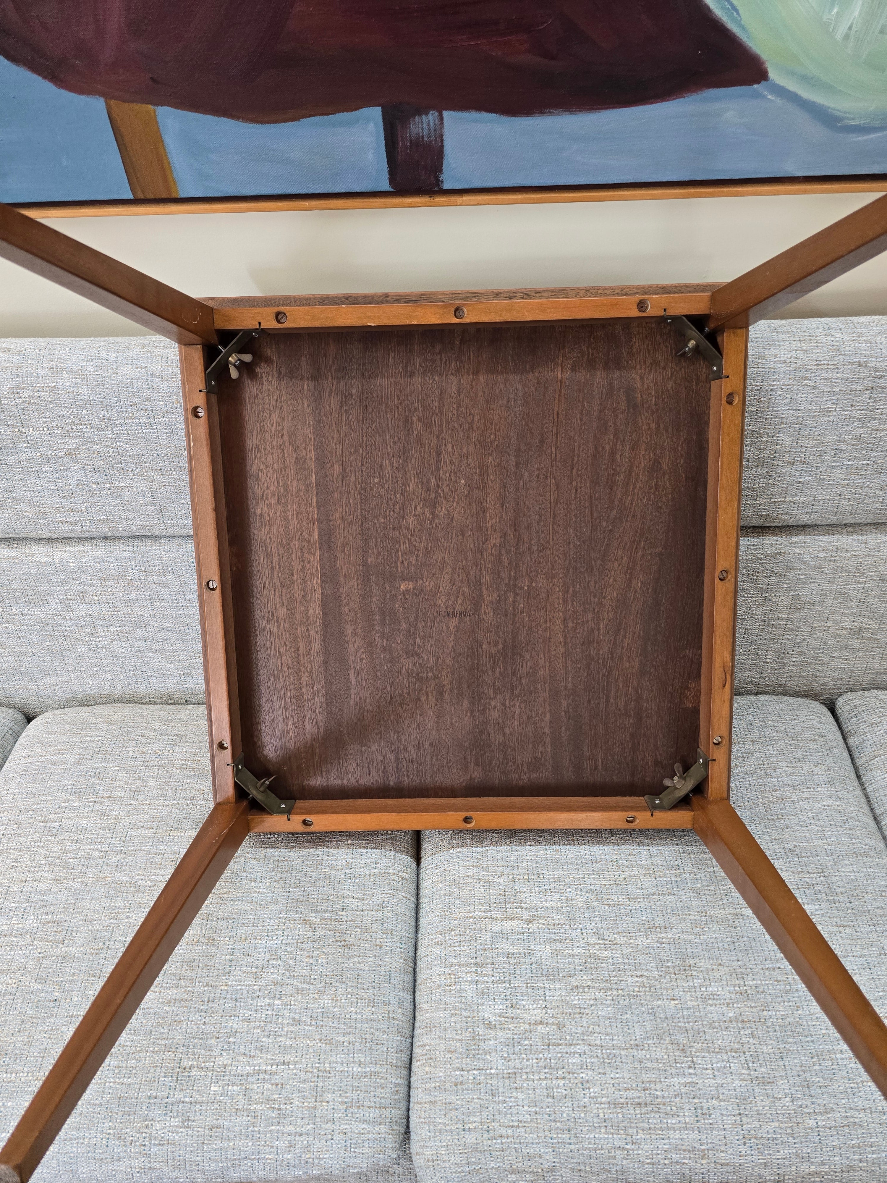 Danish Walnut End Tables - pair