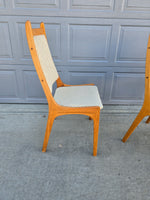 Teak High-back Dining Chairs - Set of 4