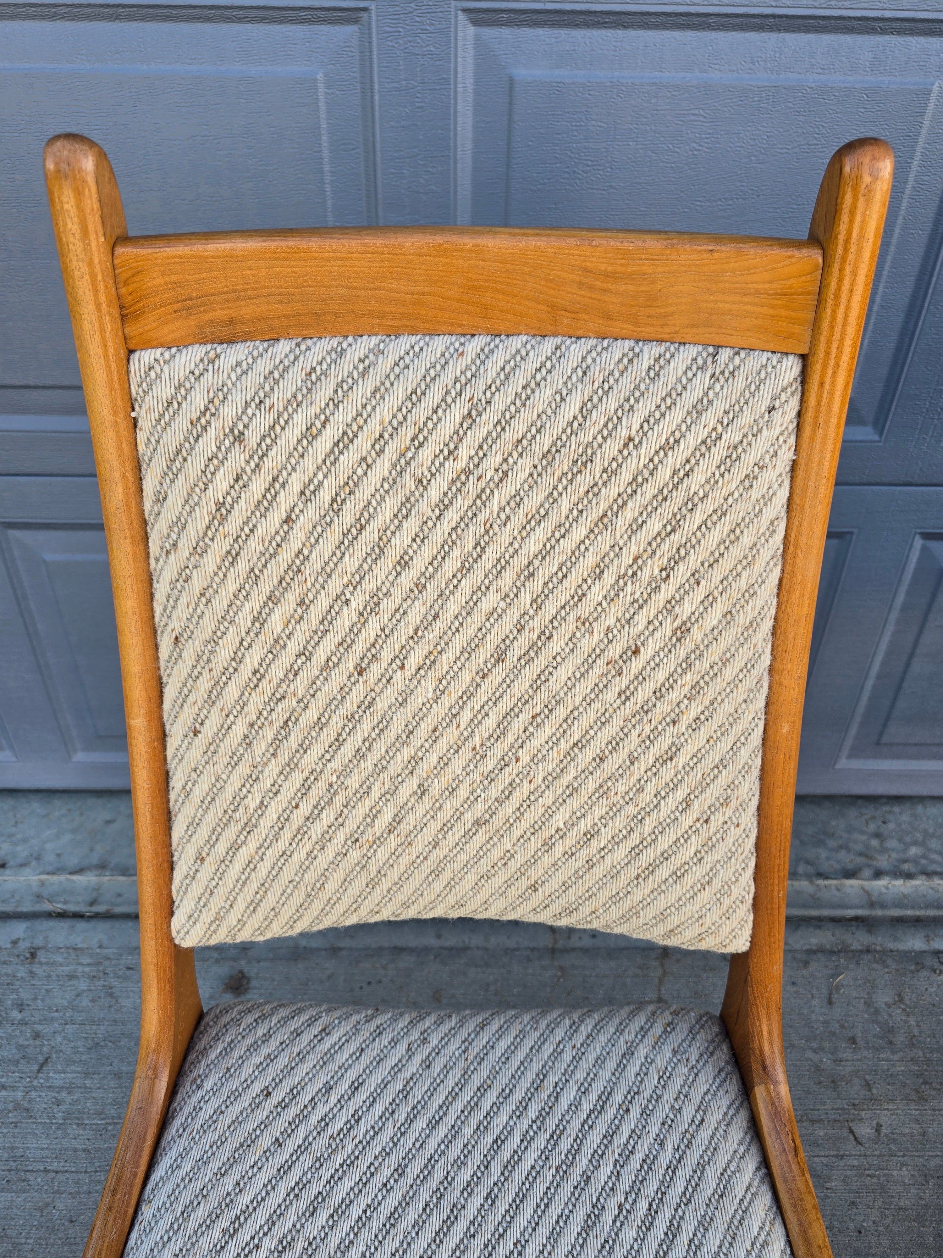 Teak High-back Dining Chairs - Set of 4