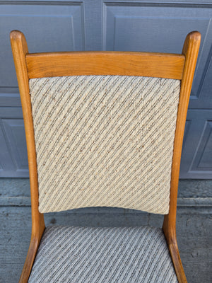Teak High-back Dining Chairs - Set of 4