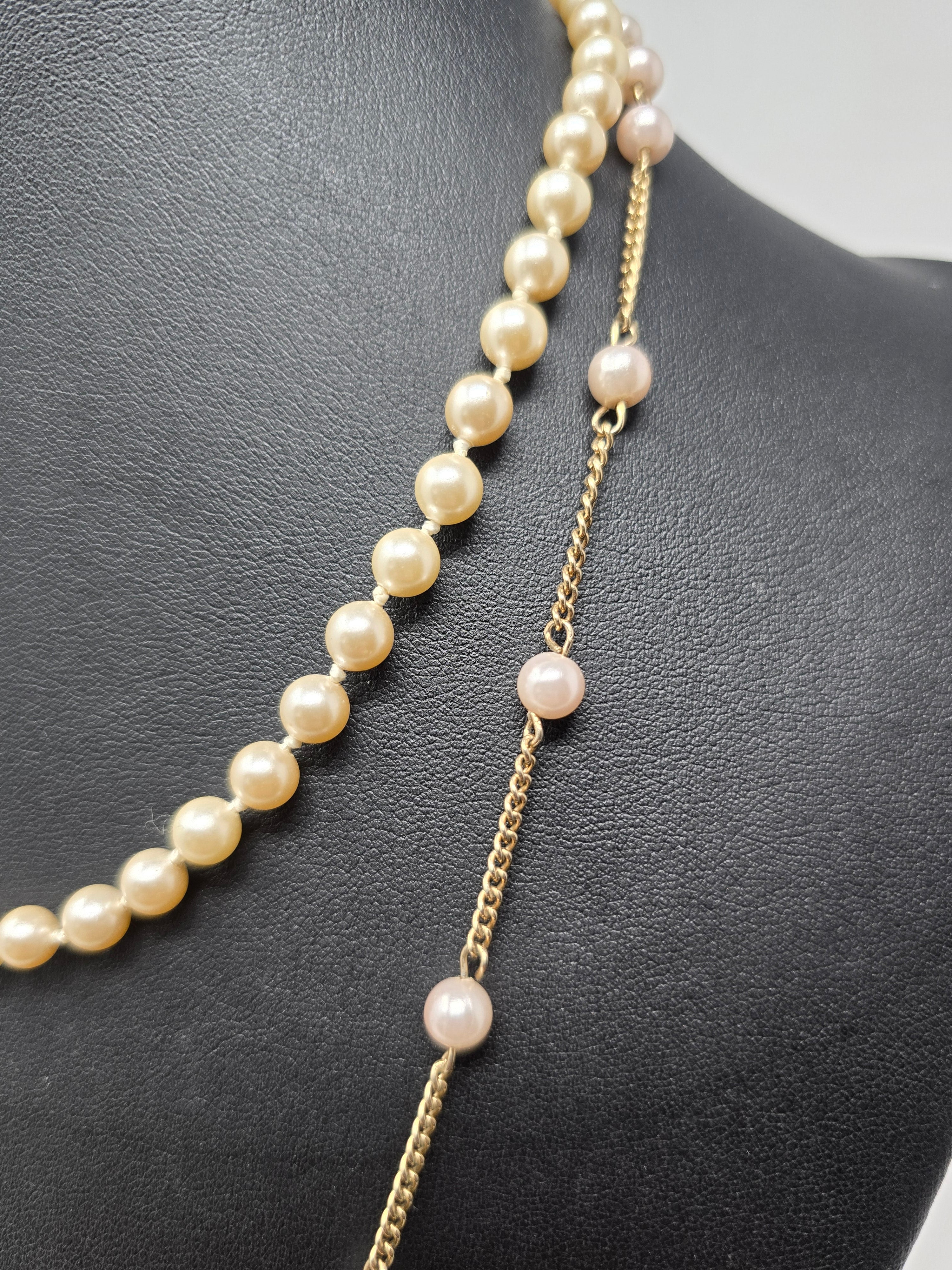 Faux Pearl Necklaces