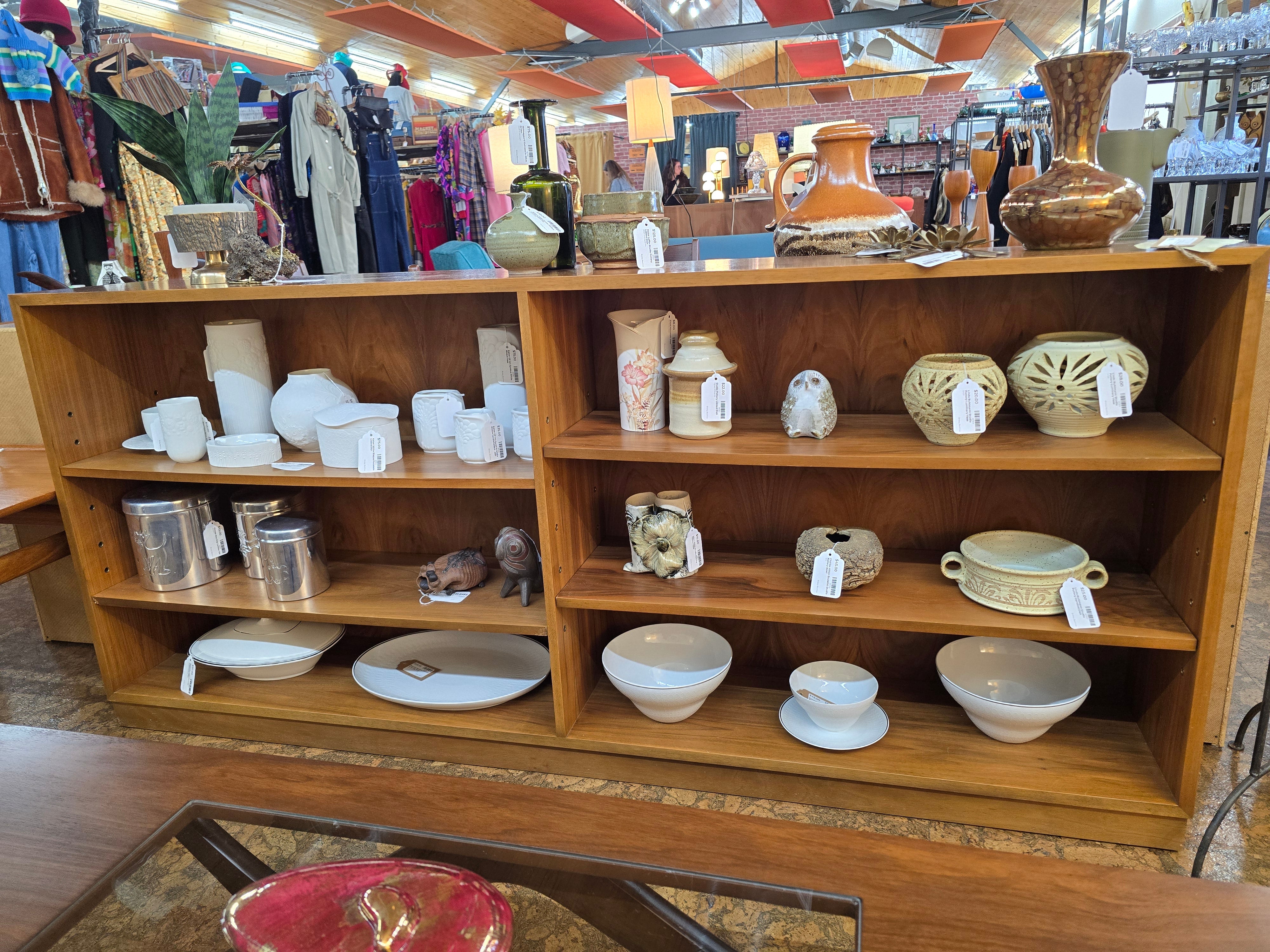 Wilhem Renz German Walnut Bookcase