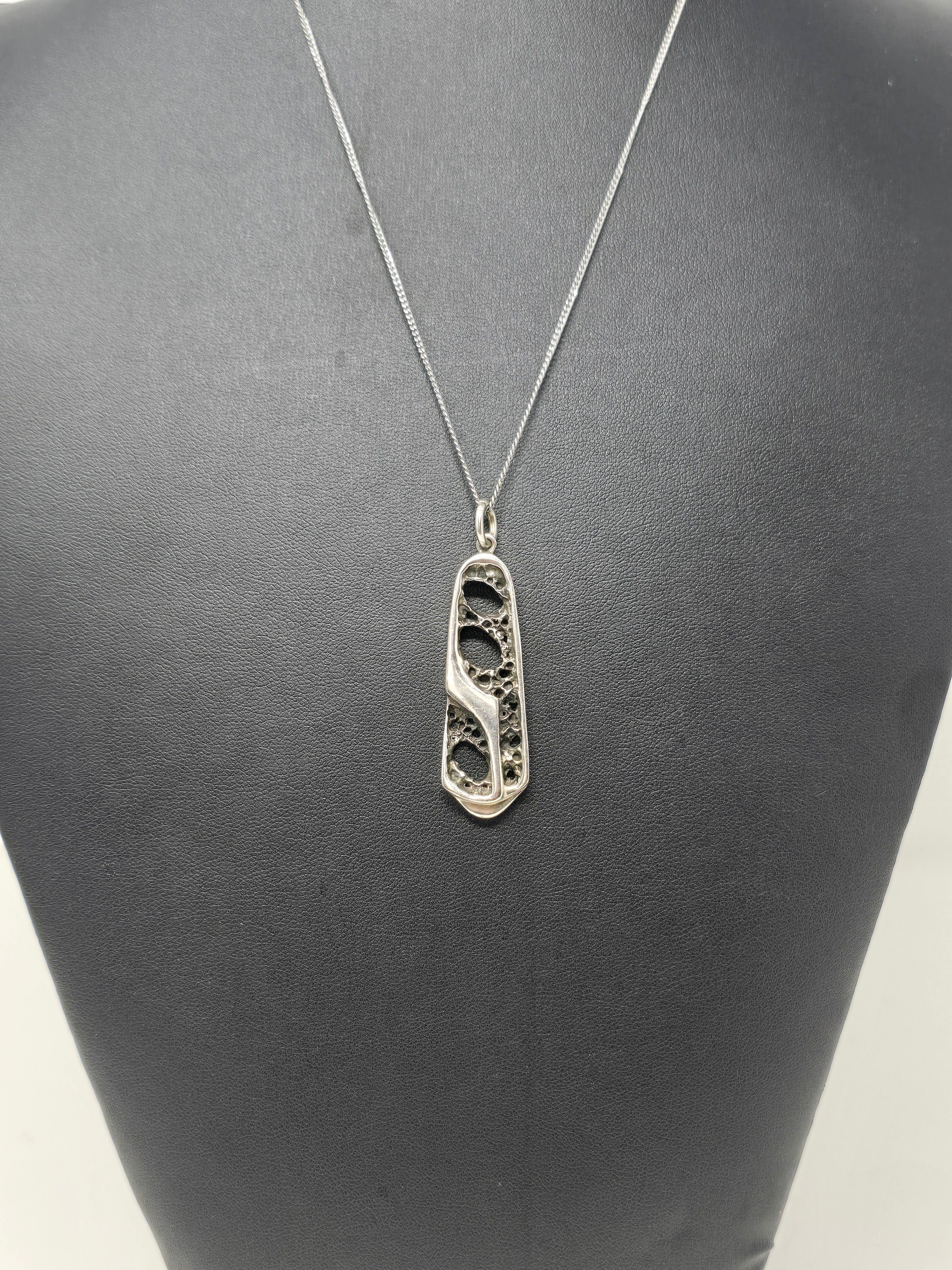 Erika Hult de Corral Silver Pendant