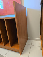 Teak Record Cabinet