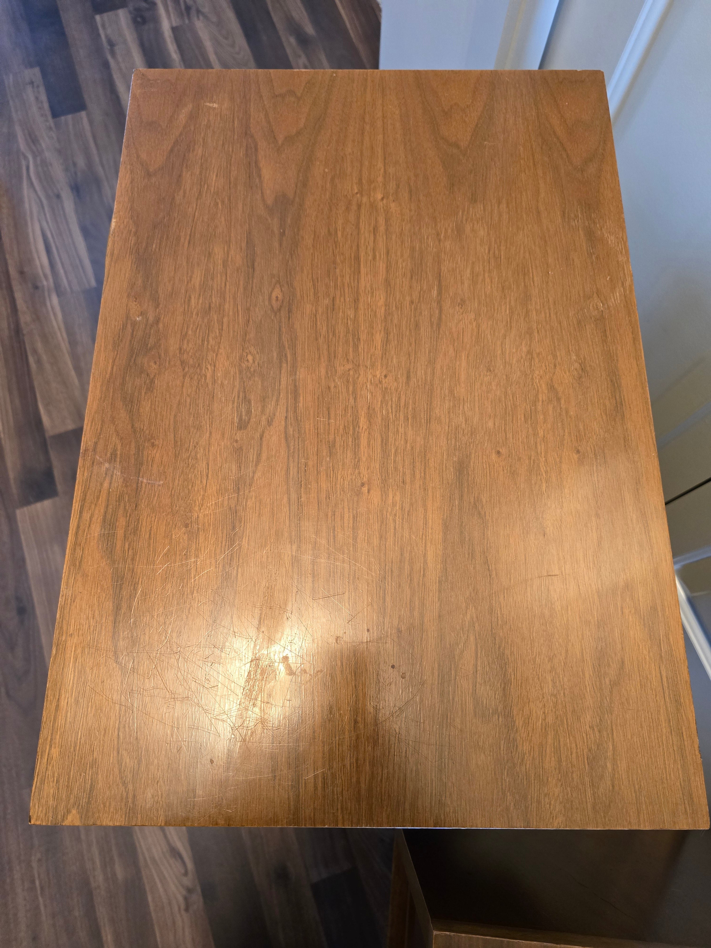 Pair of Walnut Nightstands by Viscol