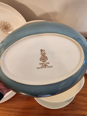 Royal Doulton Desert Star 43 Piece Porcelain Dish Set