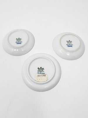 Bjorn Wiinblad Miniature Plates - set of three