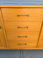 Milo Baughman for Drexel 'Today's Living' Blonde Sideboard