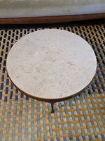 Beaucraft Marble & Walnut Coffee Table