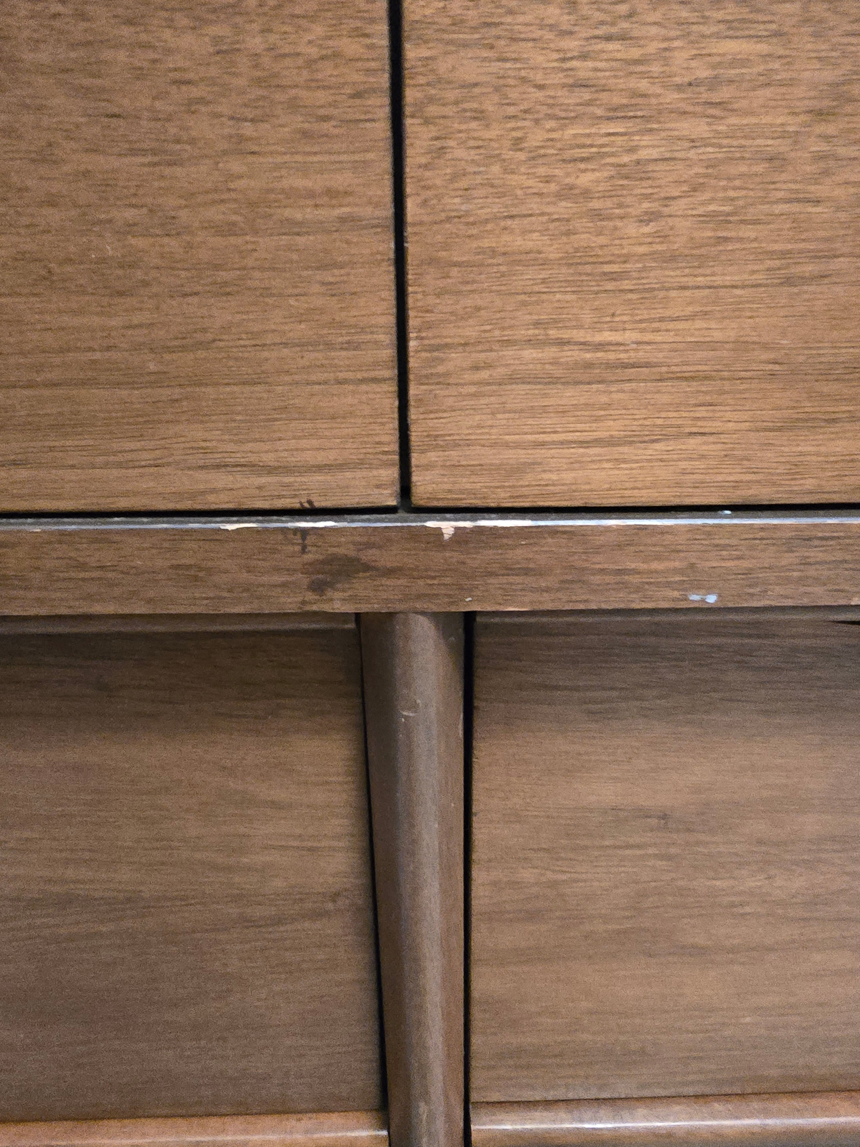 MCM Walnut Lowboy Dresser