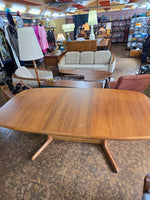 Teak Dining Table with Extension - Seats 6 to 8