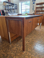 Herman Miller for Biltrite Walnut & Leather Credenza