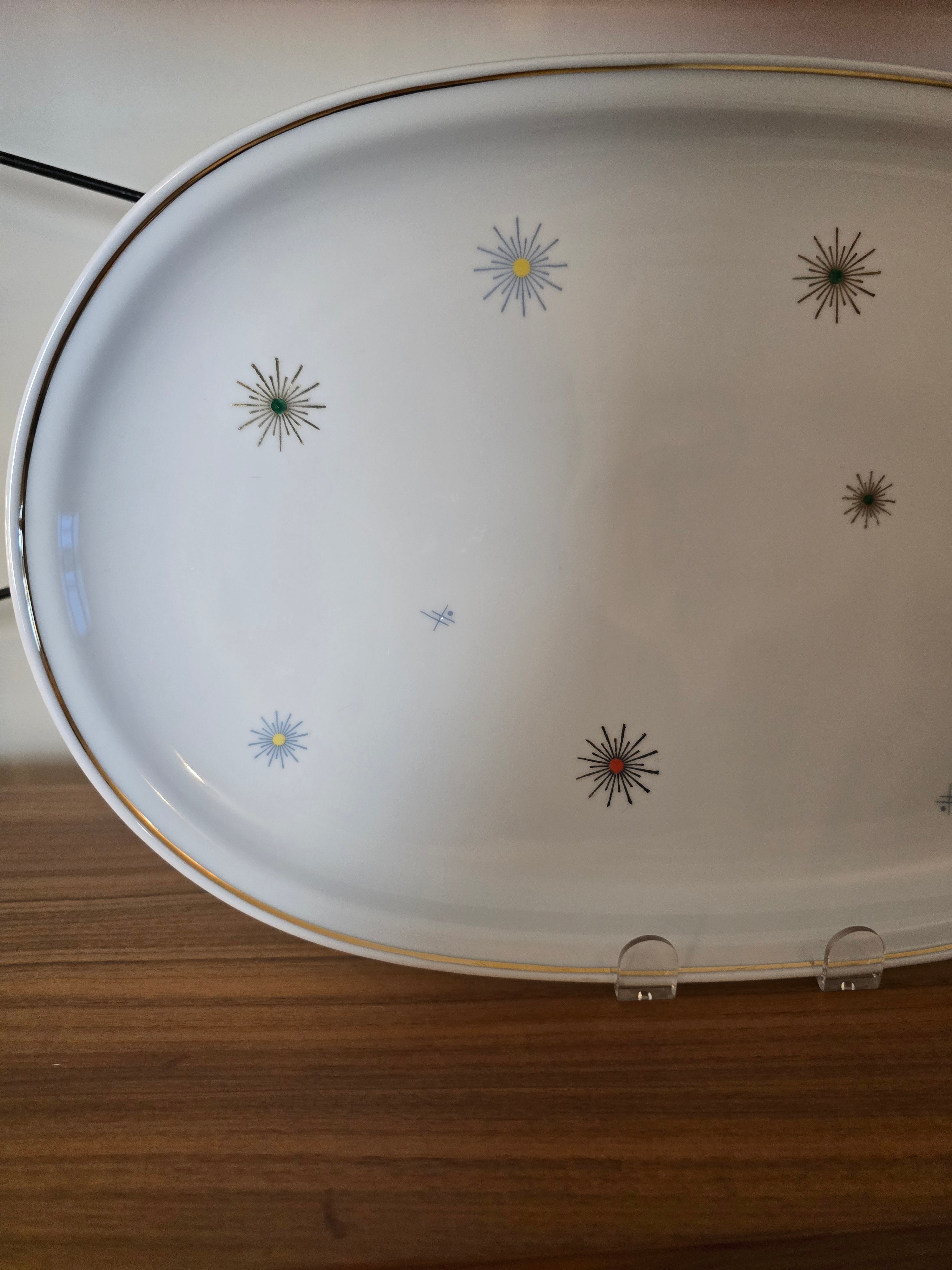 Chalfonte 'Starlight' Oval Serving Platter