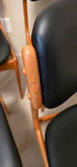 Erik Buck for O.D. Mobler Teak Dining Chairs x6