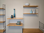 String Modular Shelf System in White & Ash