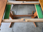Teak Dining Room Table w/ Two Extensions