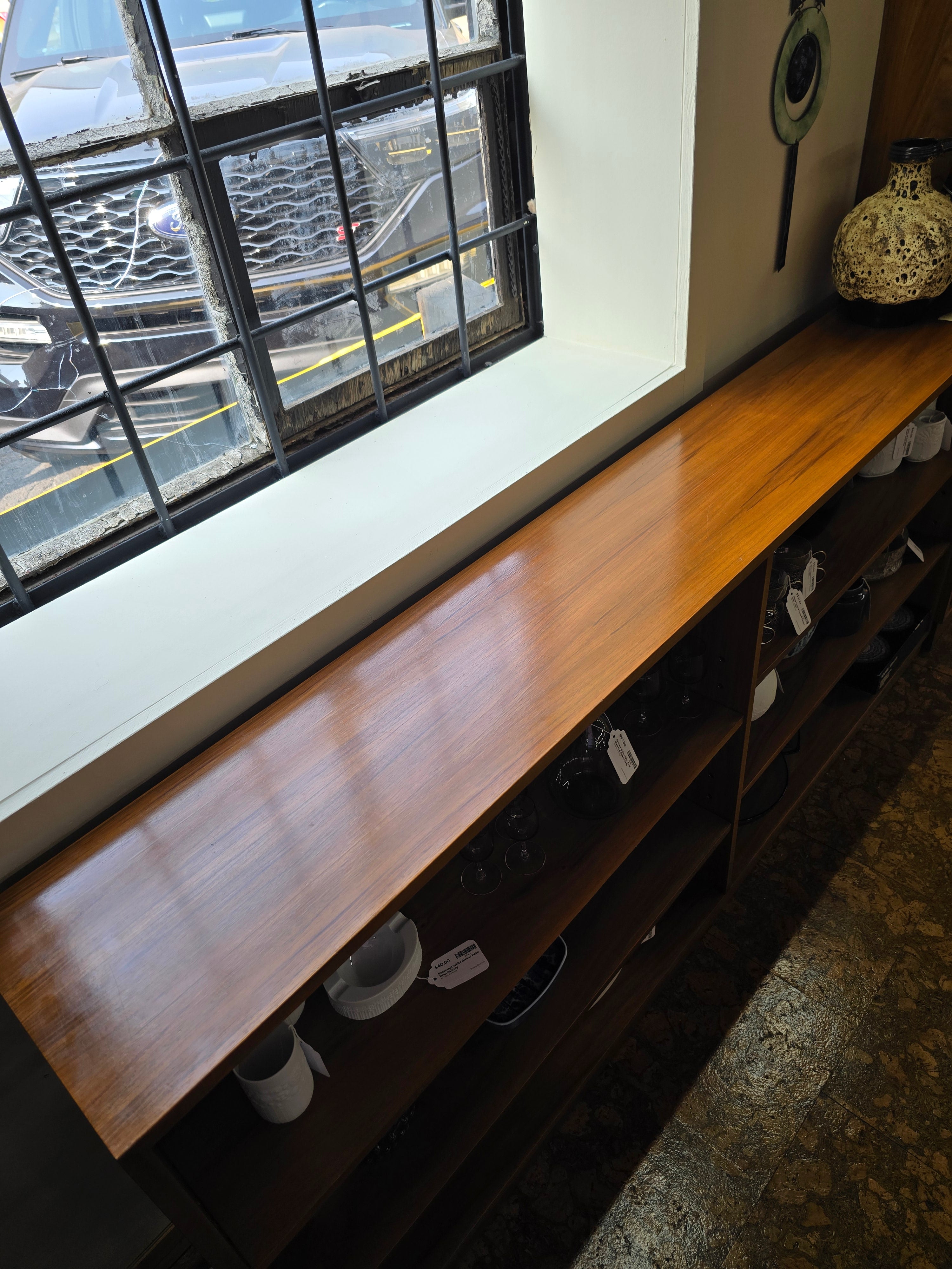 Wilhem Renz German Walnut Bookcase