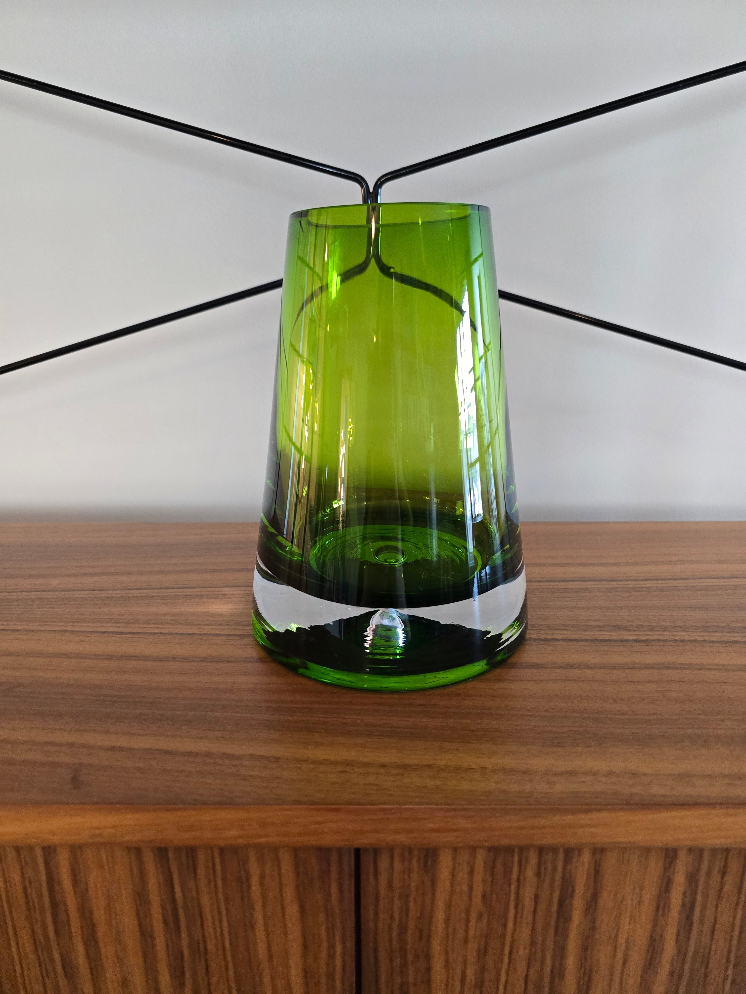 Krosno Green Bubble Vase