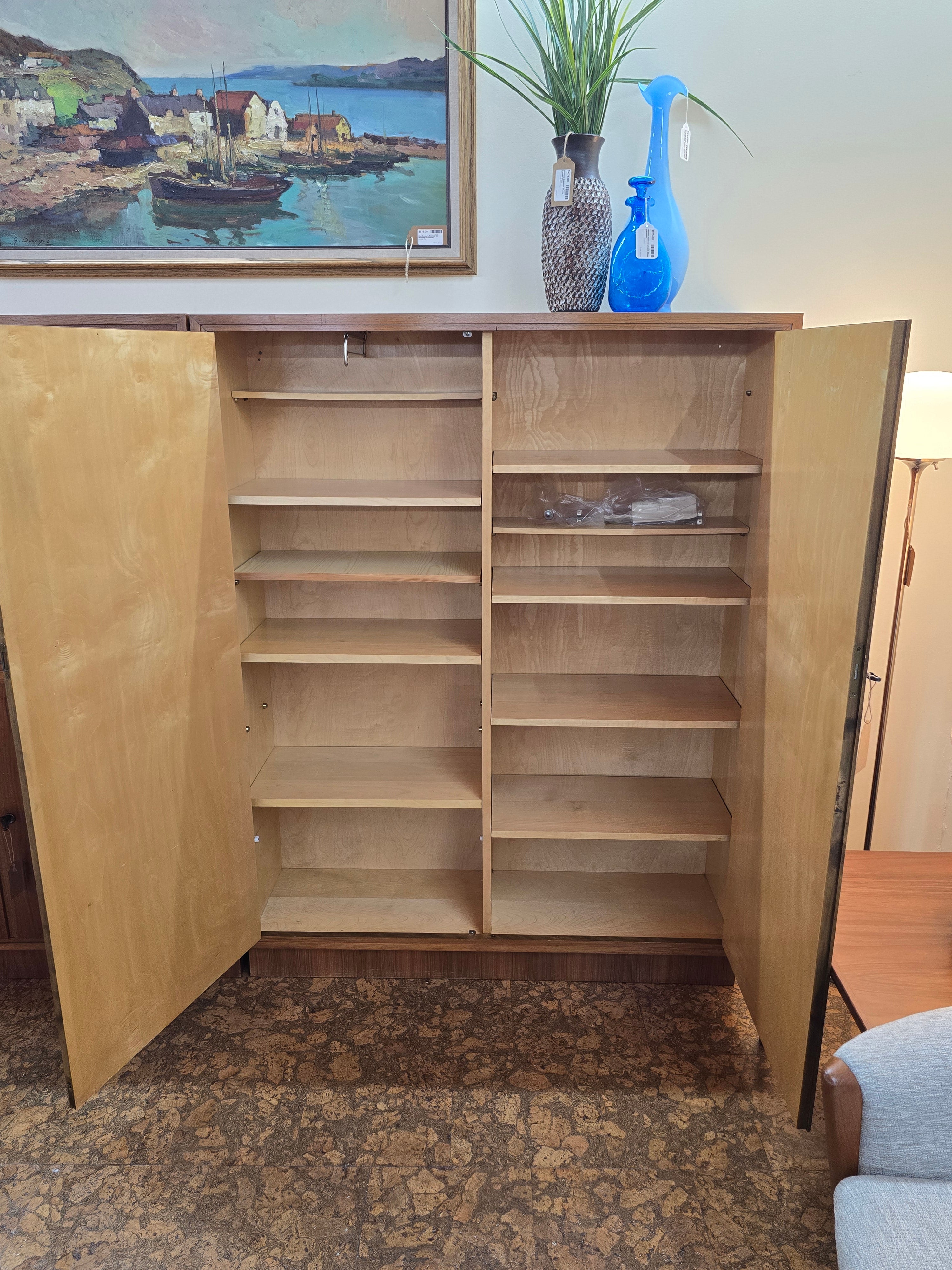 German Walnut Armoire
